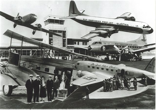 Commercial aircraft serving Greenville Municipal Airport