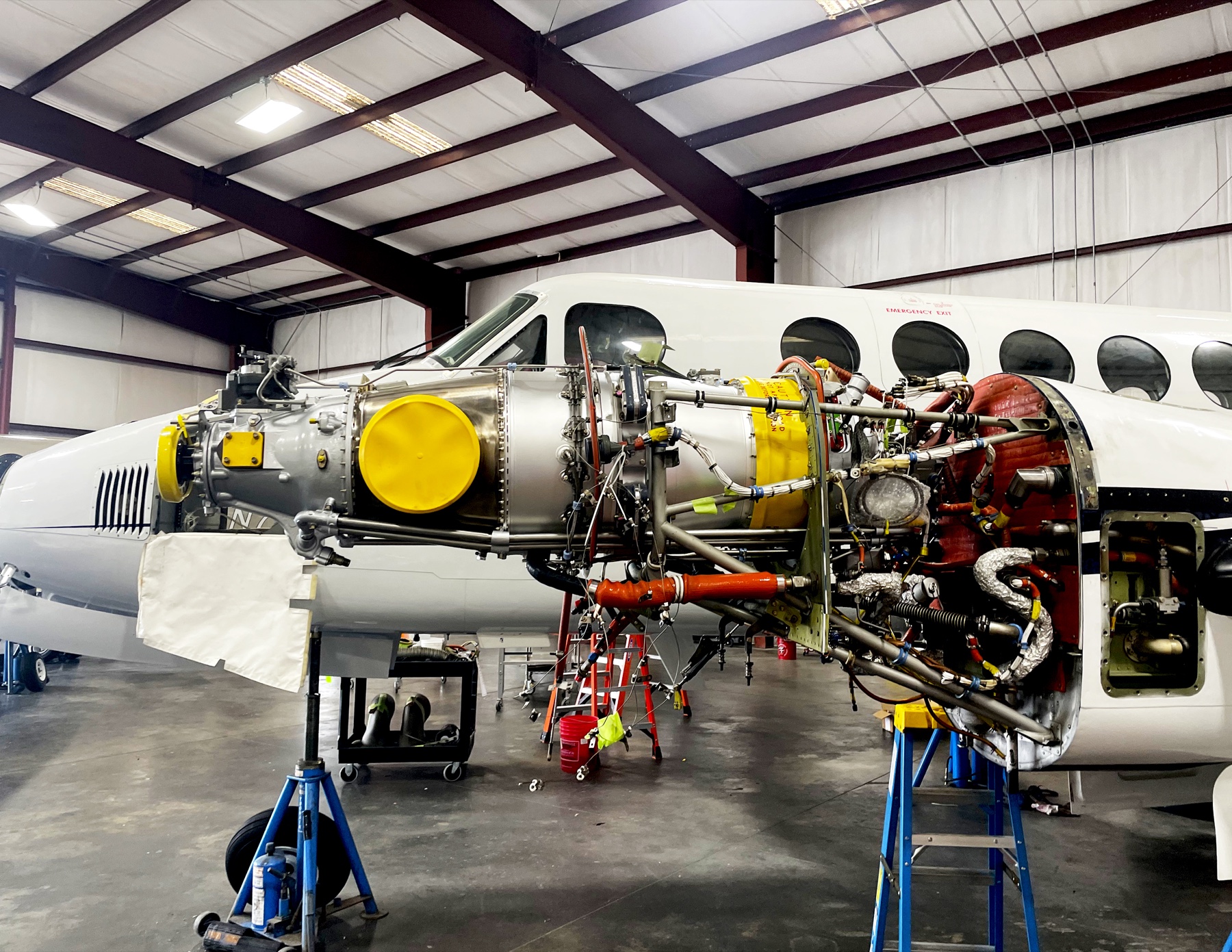 Aircraft maintenance and technical services at Greenville Downtown Airport